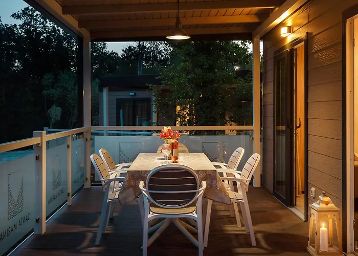 Campsite Lovely Stacaravan In Vabriga With Swimming Pool Porec